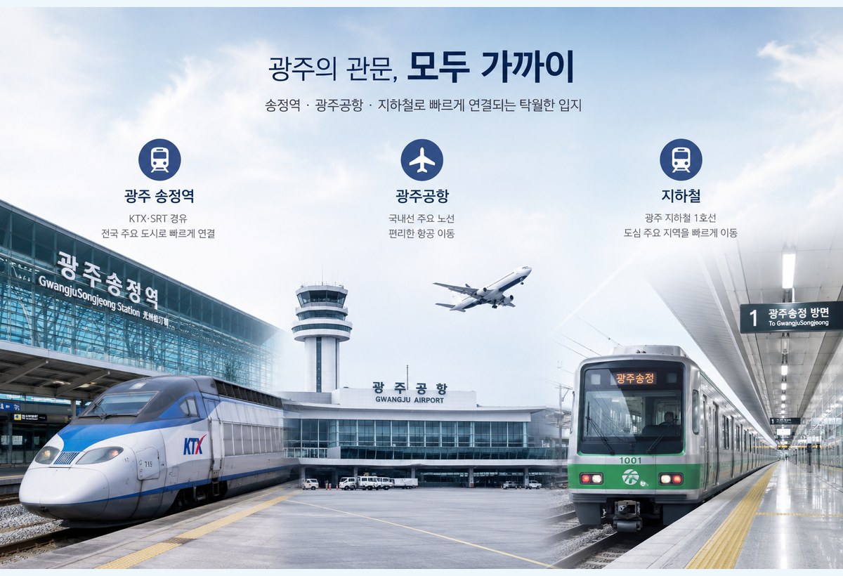 산단과 광역 교통을 함께 보는 입지